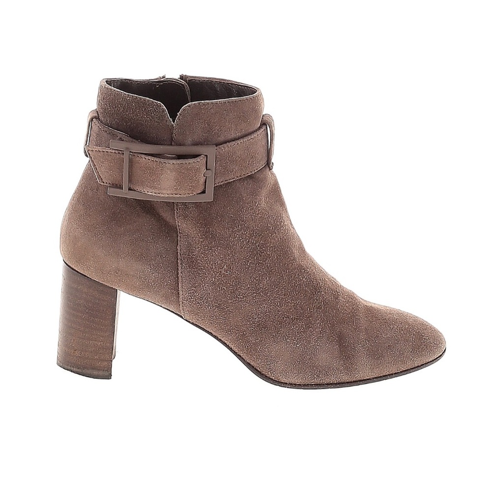 Aquatalia Vanie Weatherproof Ankle Boot in Taupe Size 7‎